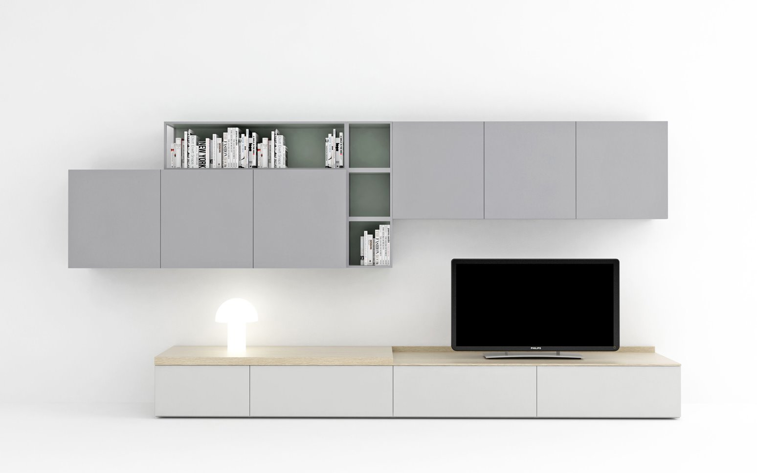 Wandkasten BedHabits Bookliving 10 2